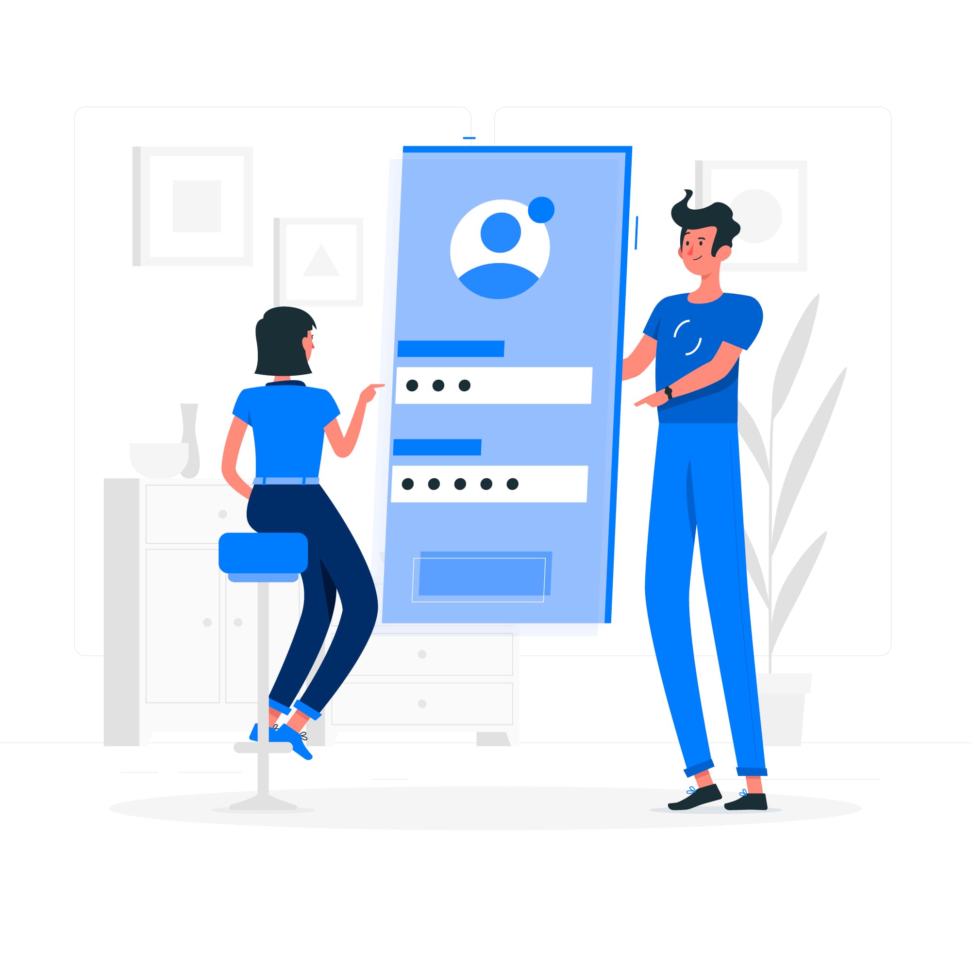 Login illustration
